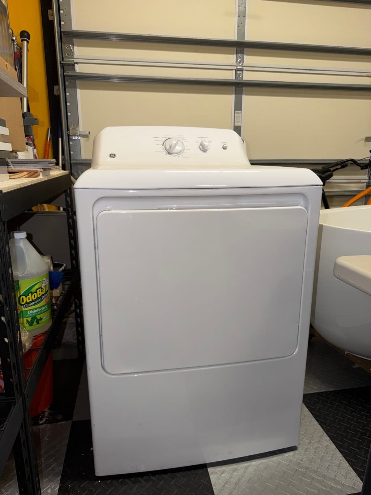 GE 6.2 cu. ft. Capacity Gas Dryer with Up To 120 ft. Venting and Shallow Depth​ 2