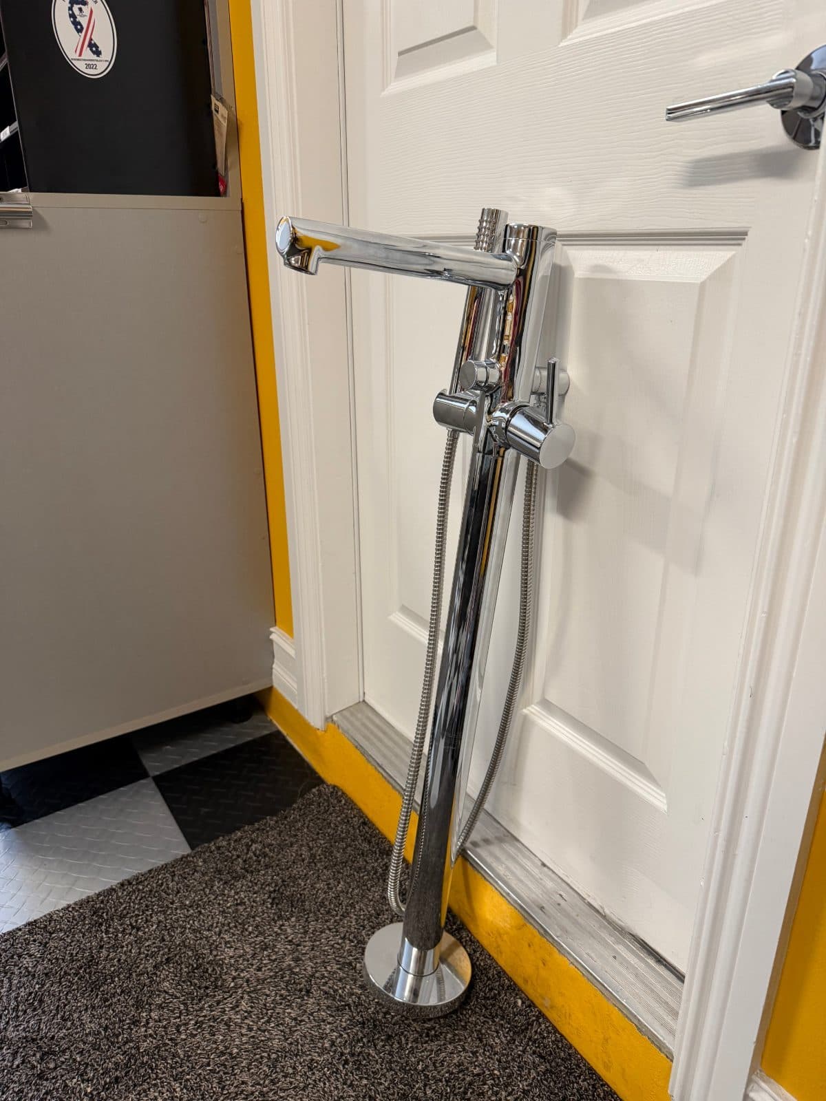 Moen Align Floor Mounted Tub Filler with Built in Diverter