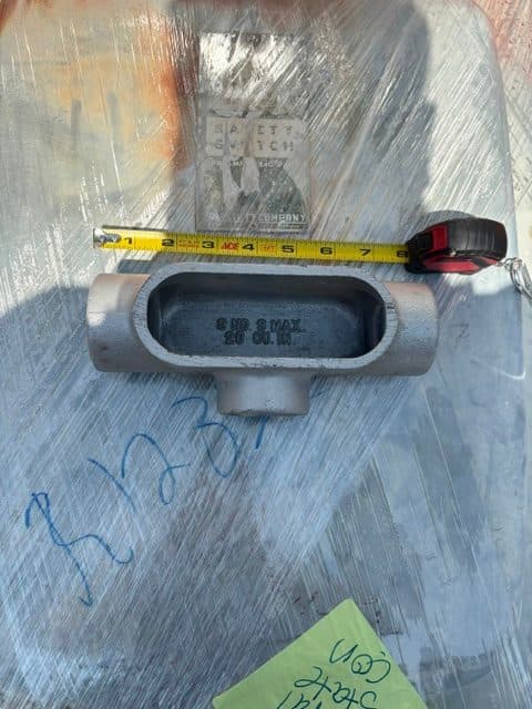 O-Z/Gedney Conduit Body Multiple different sizes available   2