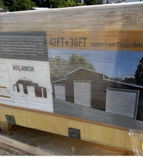 42x3O Steel Bldg/Barn Kit 5