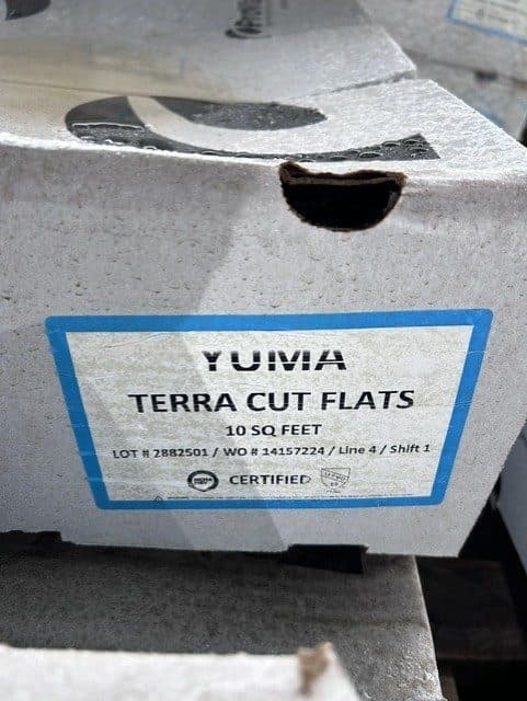 ProVia Terra Cut Flats and ProVia Chisel Cut Flats (and corners for both)