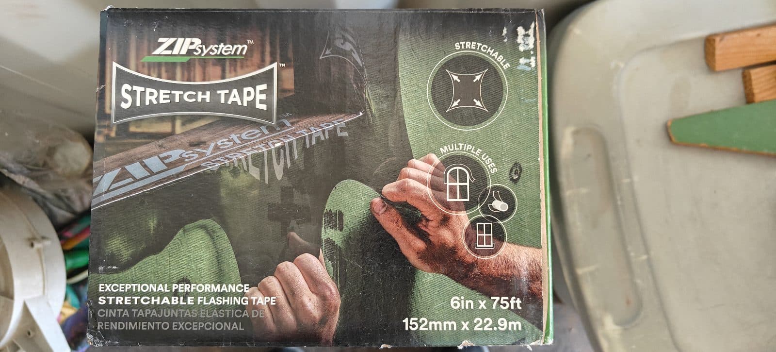 ZipSystem Streatch Tape  