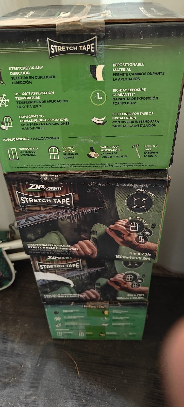 ZipSystem Streatch Tape   2