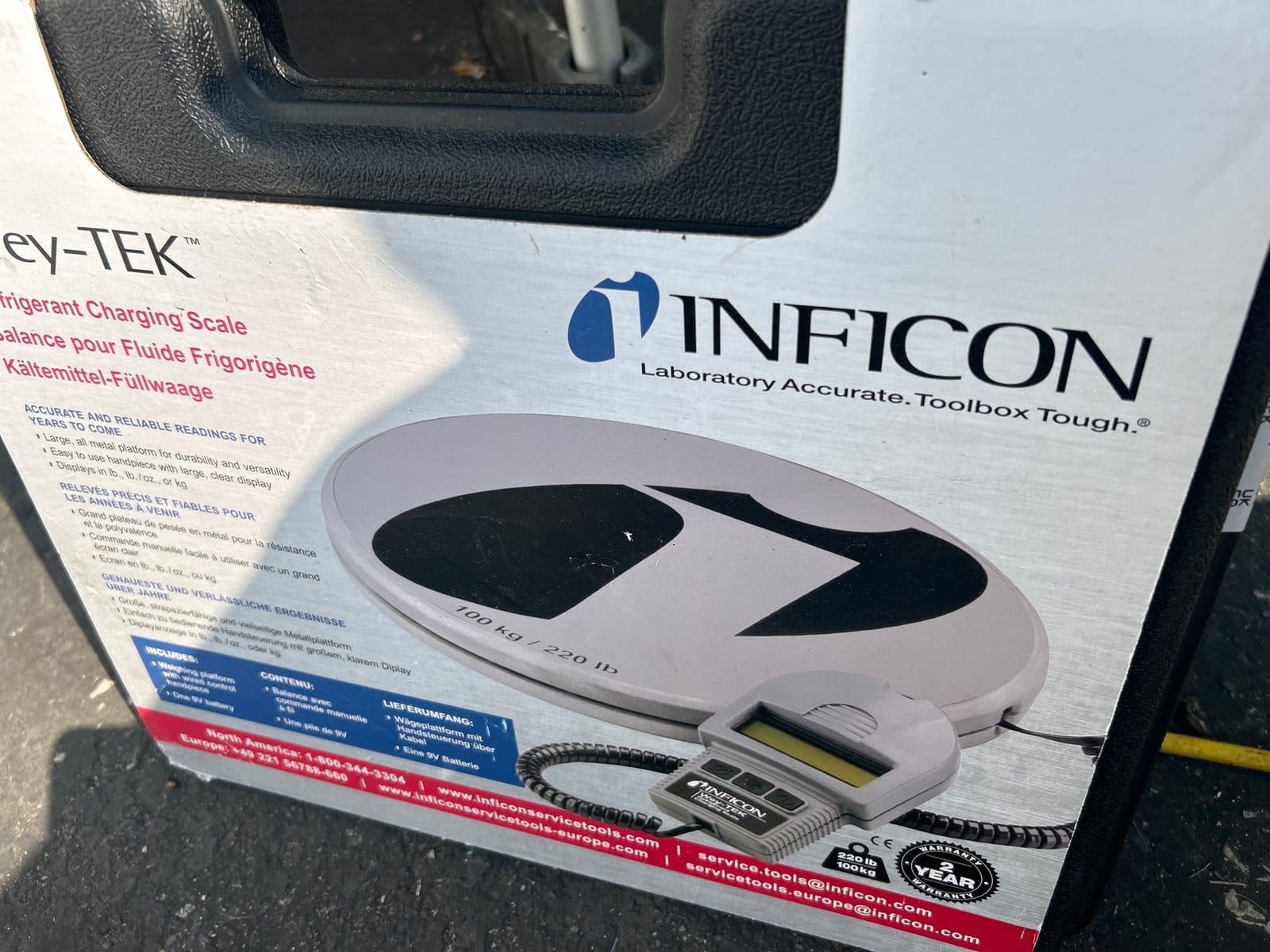 Infincon air conditioning scale