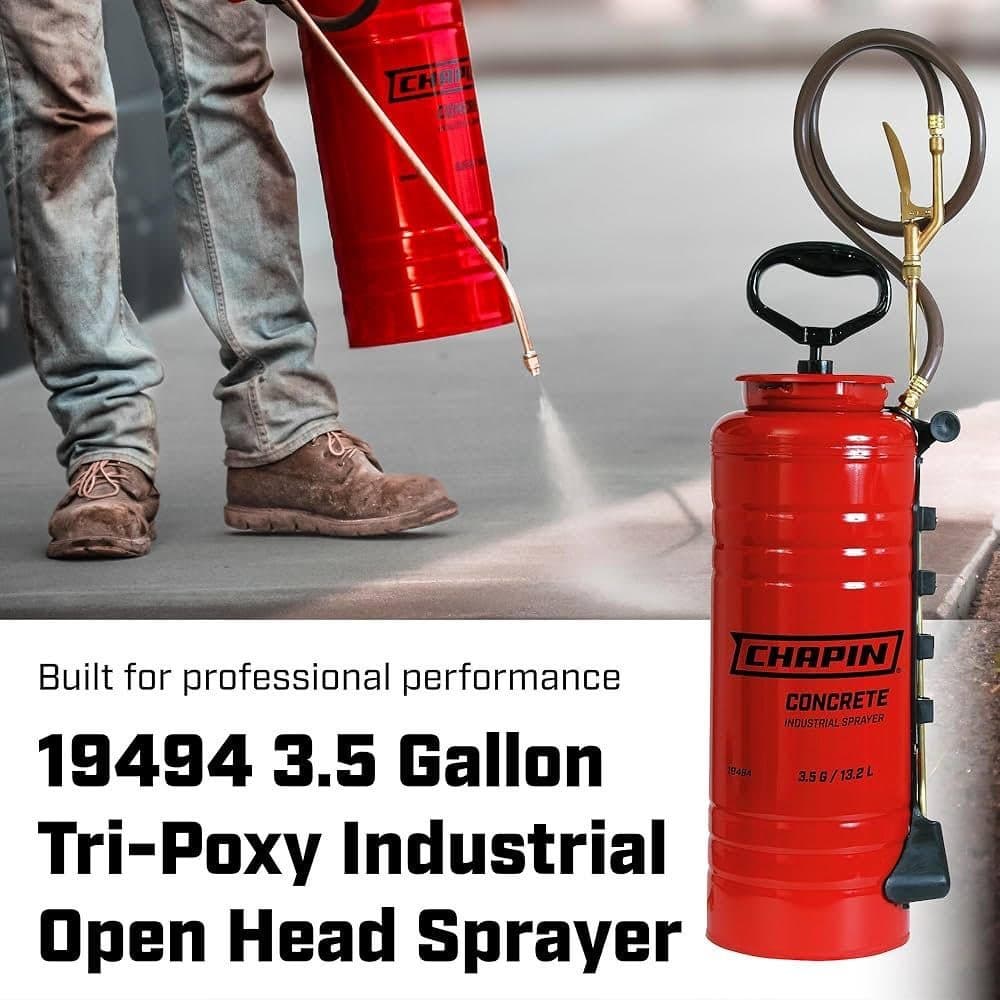 Chapin 1949 Industrial Concrete Sprayer – 3.5 Gallon 4