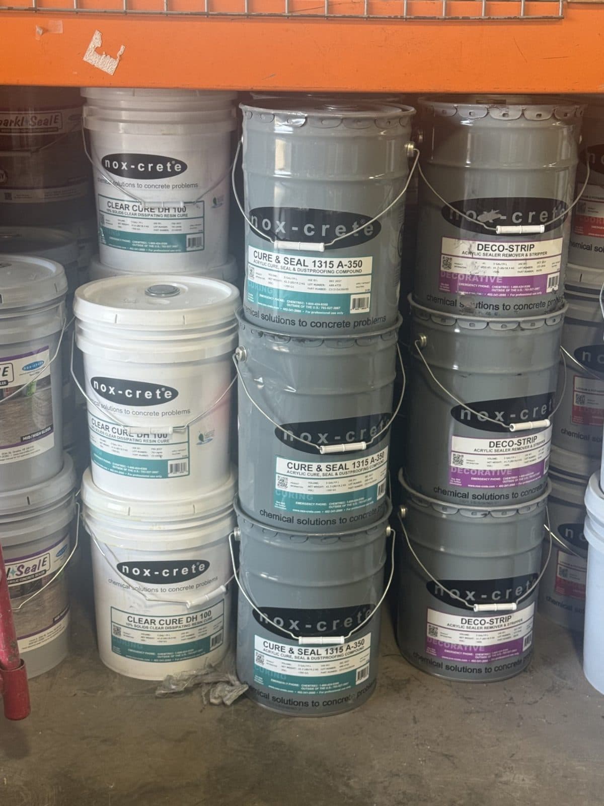 NOX-CRETE CURE & SEAL 1315 A – 5 GALLON PAIL