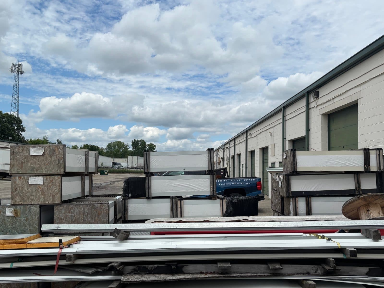 Over 700 Soffit/wall panels  2
