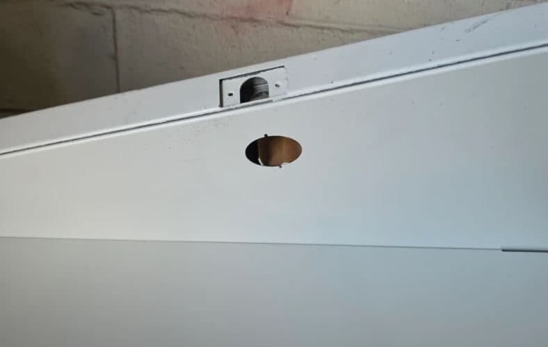 Fire Rated Hollow Metal Door with hinge and lock 3 ft by 7 ft 3