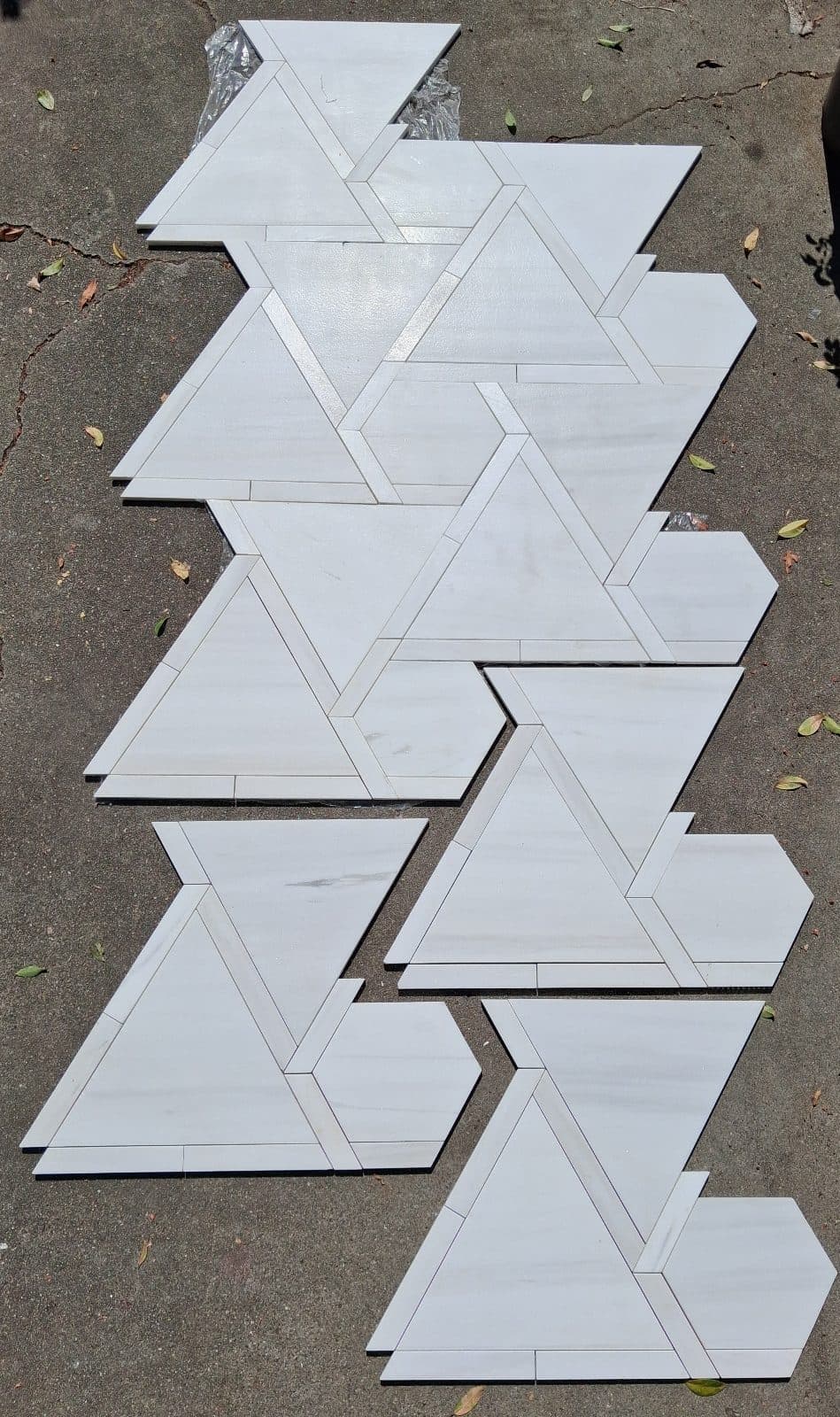 Maison Surface Ellington Marble — 62 Sheets (~76 SF) | Redwood City | 2 sheets slight edge damage