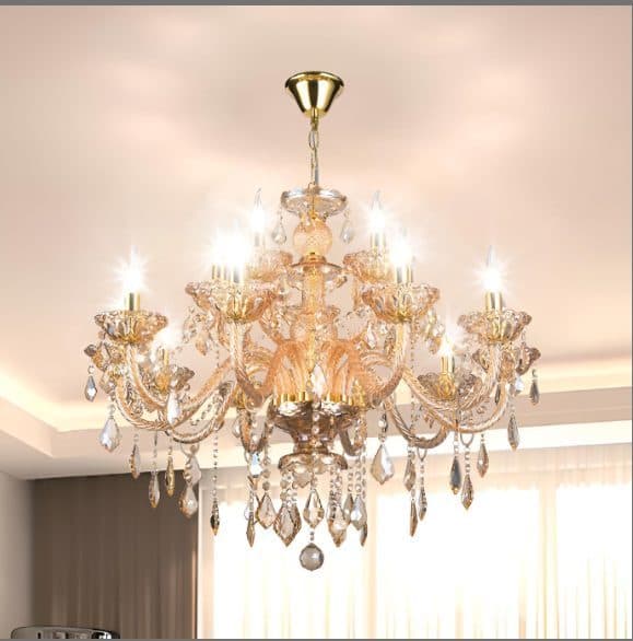 Vimatto 15-Light K9 Crystal Chandelier