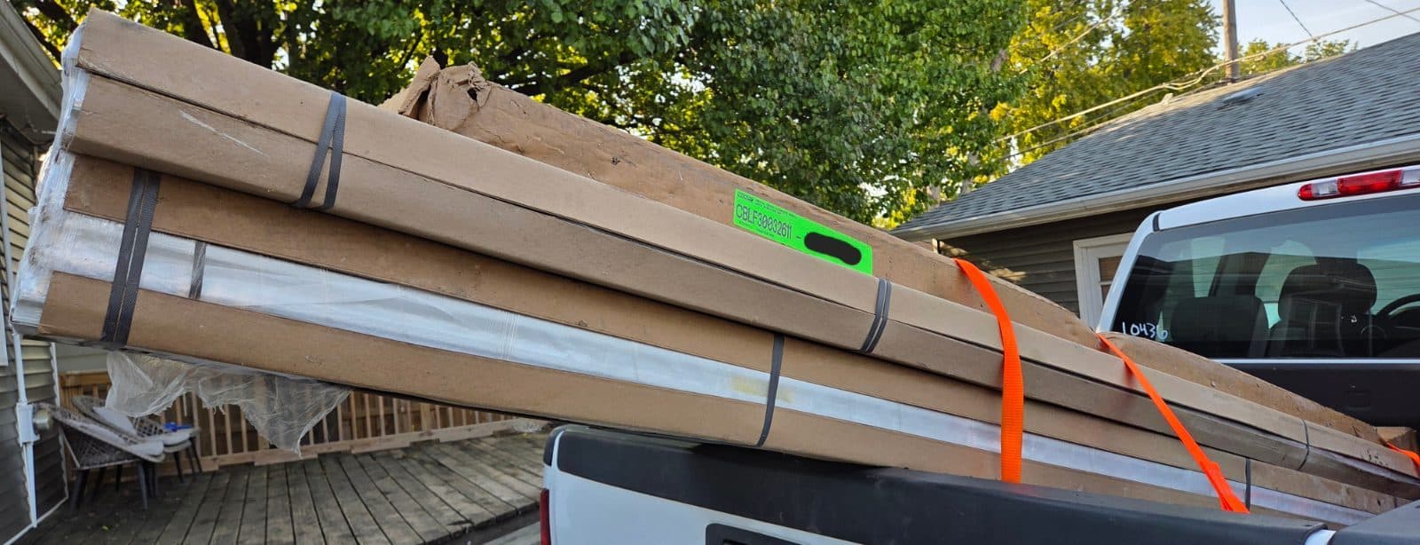 10x8 White Garage Door 5