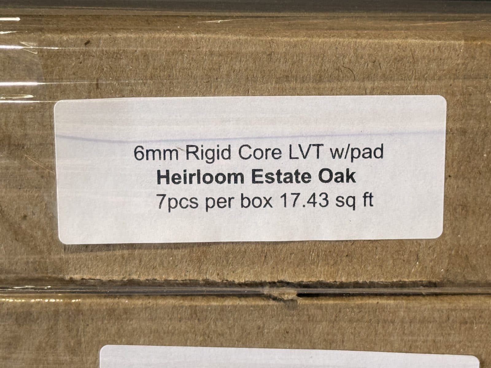 Heirloom Estate Oak LVT Flooring 6mm w/pad 2