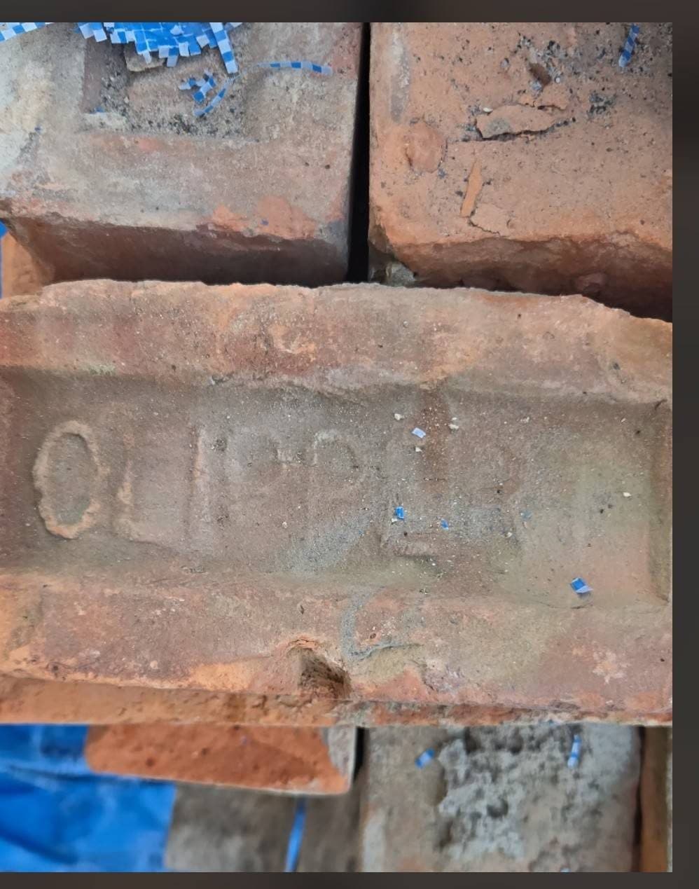 Historic Detroit Reclaimed Stamped Bricks – 2-3 Pallets – PICK UP ONLY 2