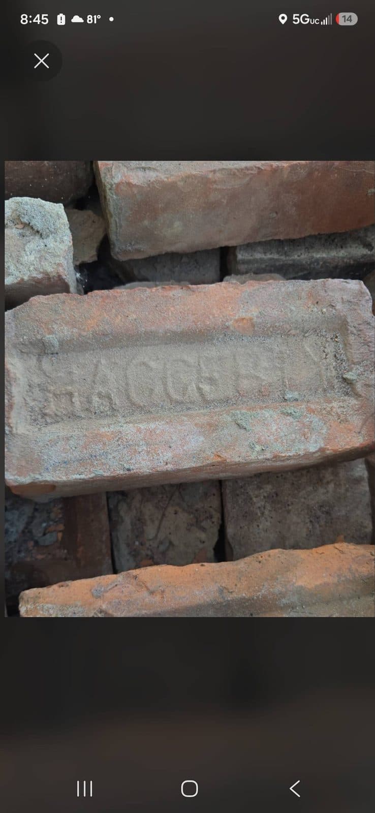 Historic Detroit Reclaimed Stamped Bricks – 2-3 Pallets – PICK UP ONLY 3