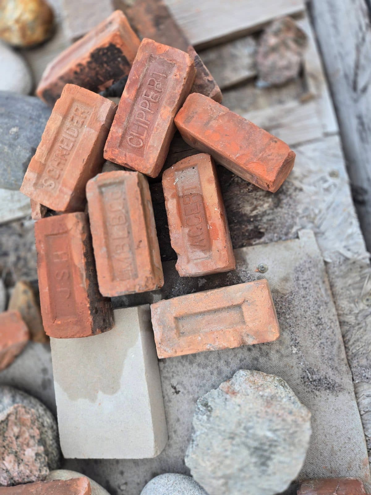 Historic Detroit Reclaimed Stamped Bricks – 2-3 Pallets – PICK UP ONLY 4