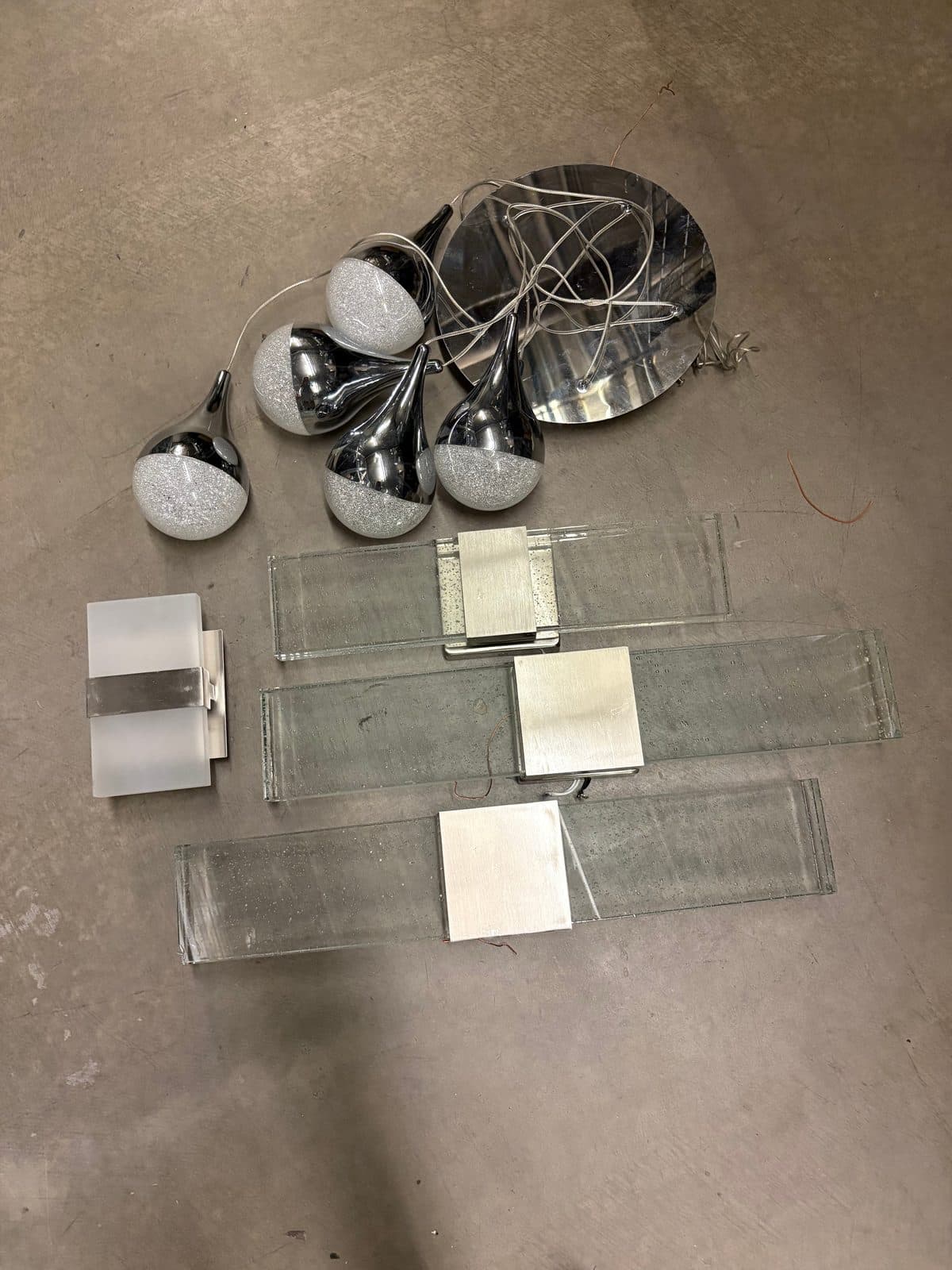5 Upscale/Modern Light Fixtures-All 5 for $140 or Best Offer 2