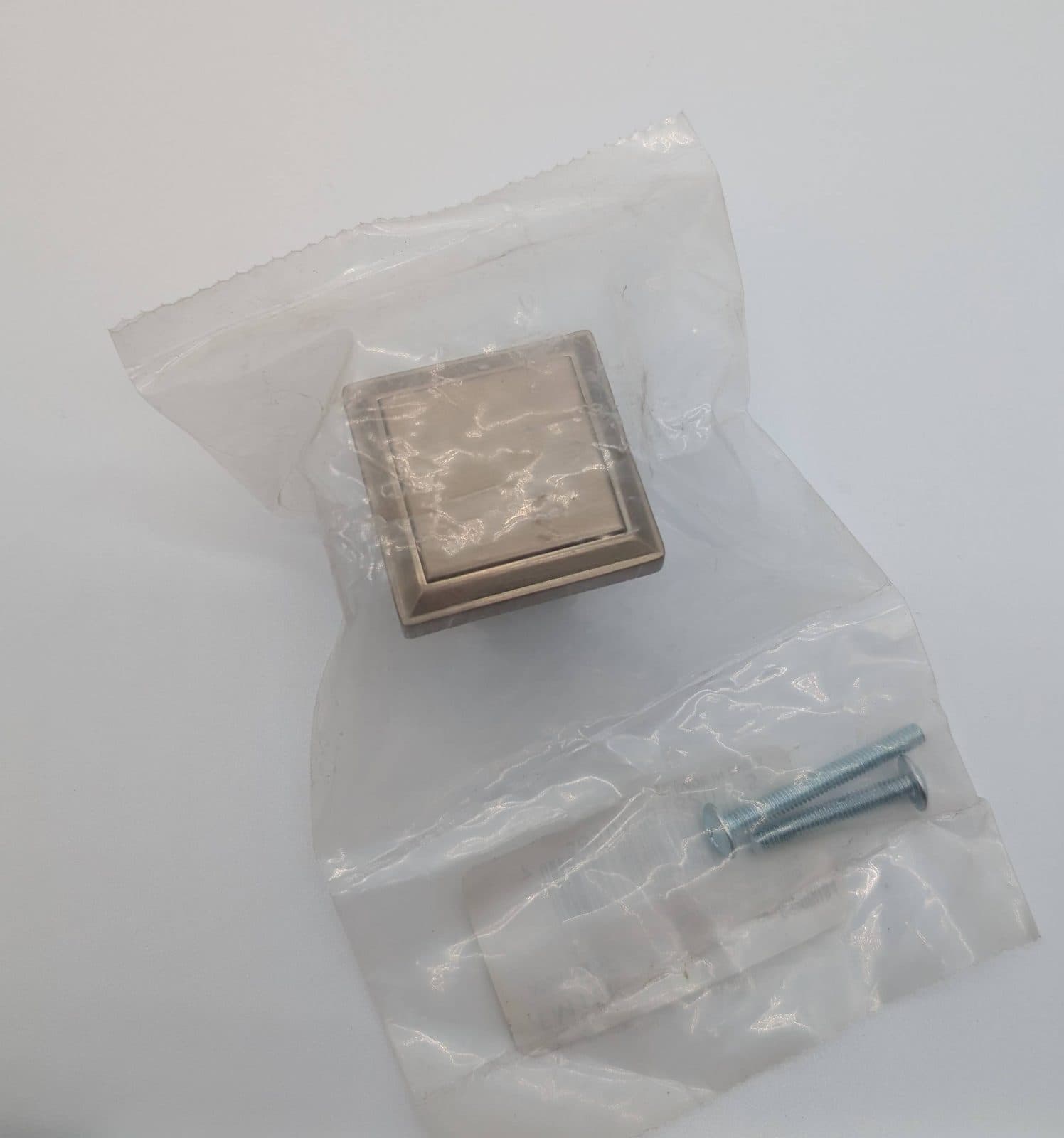 EMTEK Geometric Square Knob (US4) 2