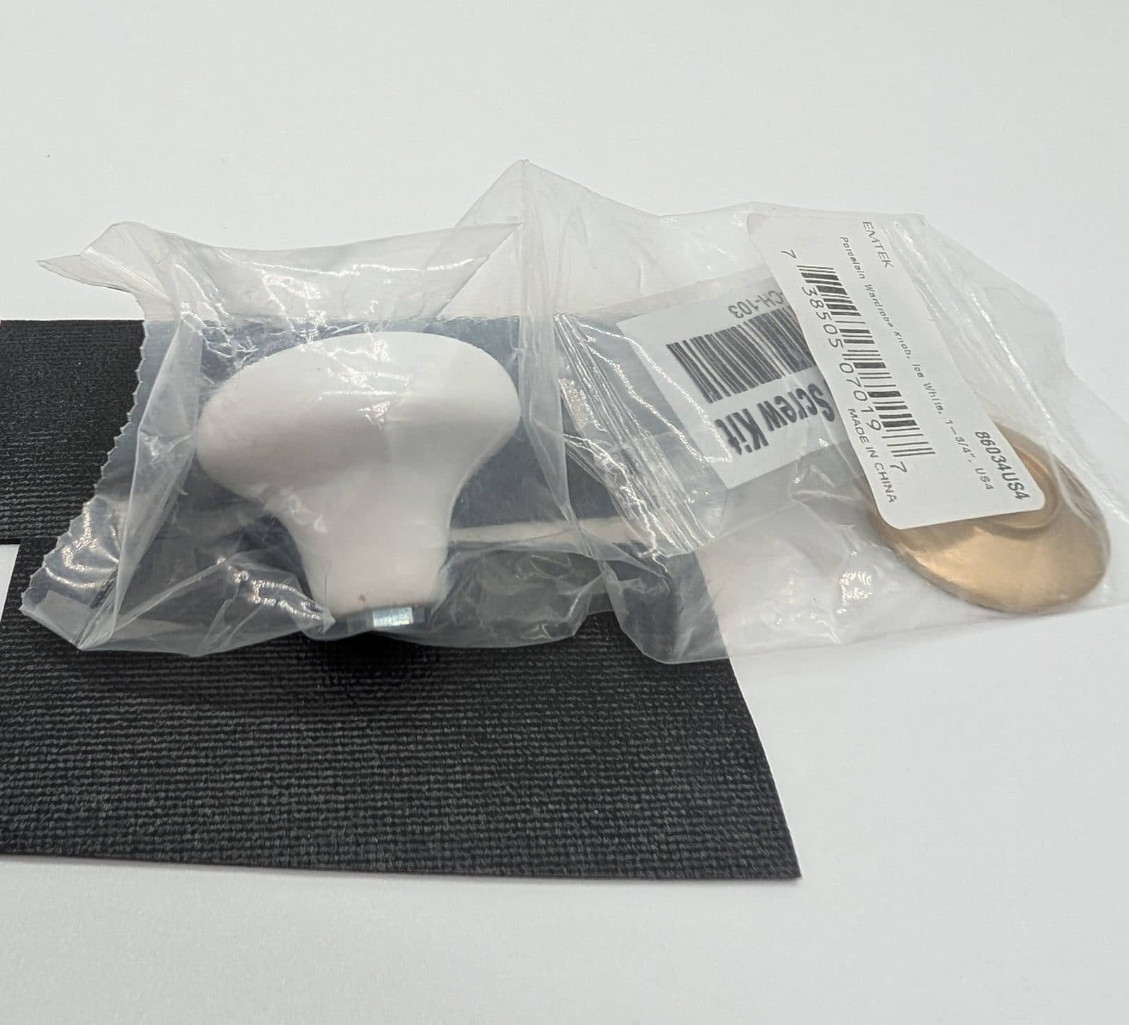 EMTEK Porcelain Knob w/ Base