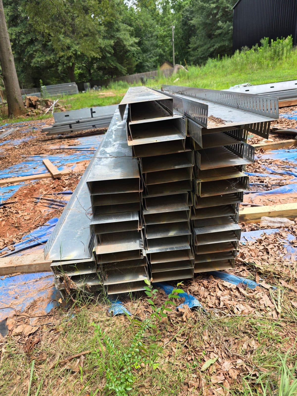 8in Slotted Track 18Ga by 10ft 2