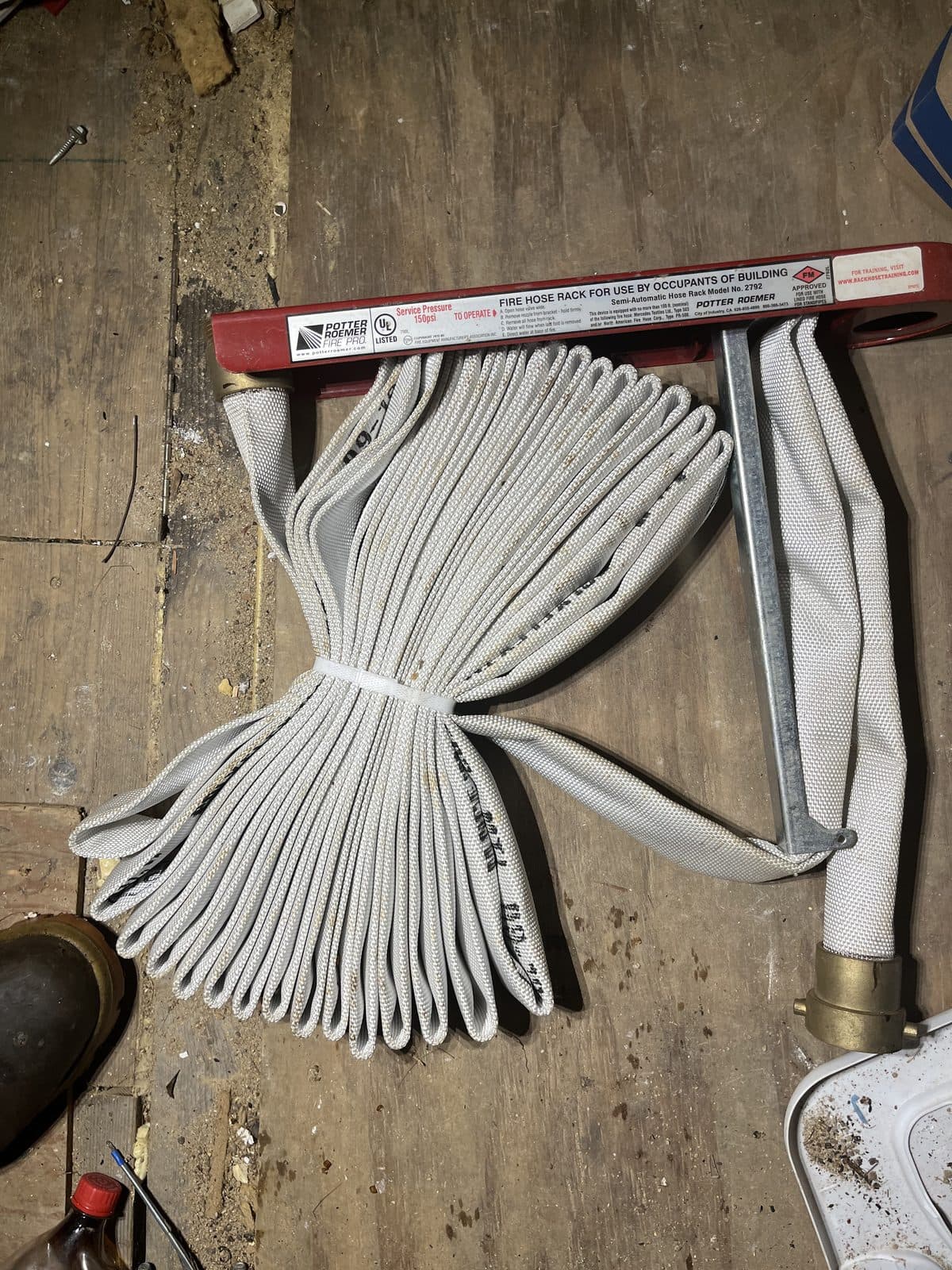 Potter Roemer fire hose rack 2