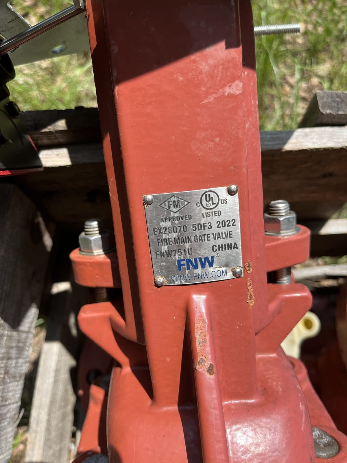 FNW Fire Main Gate Valve