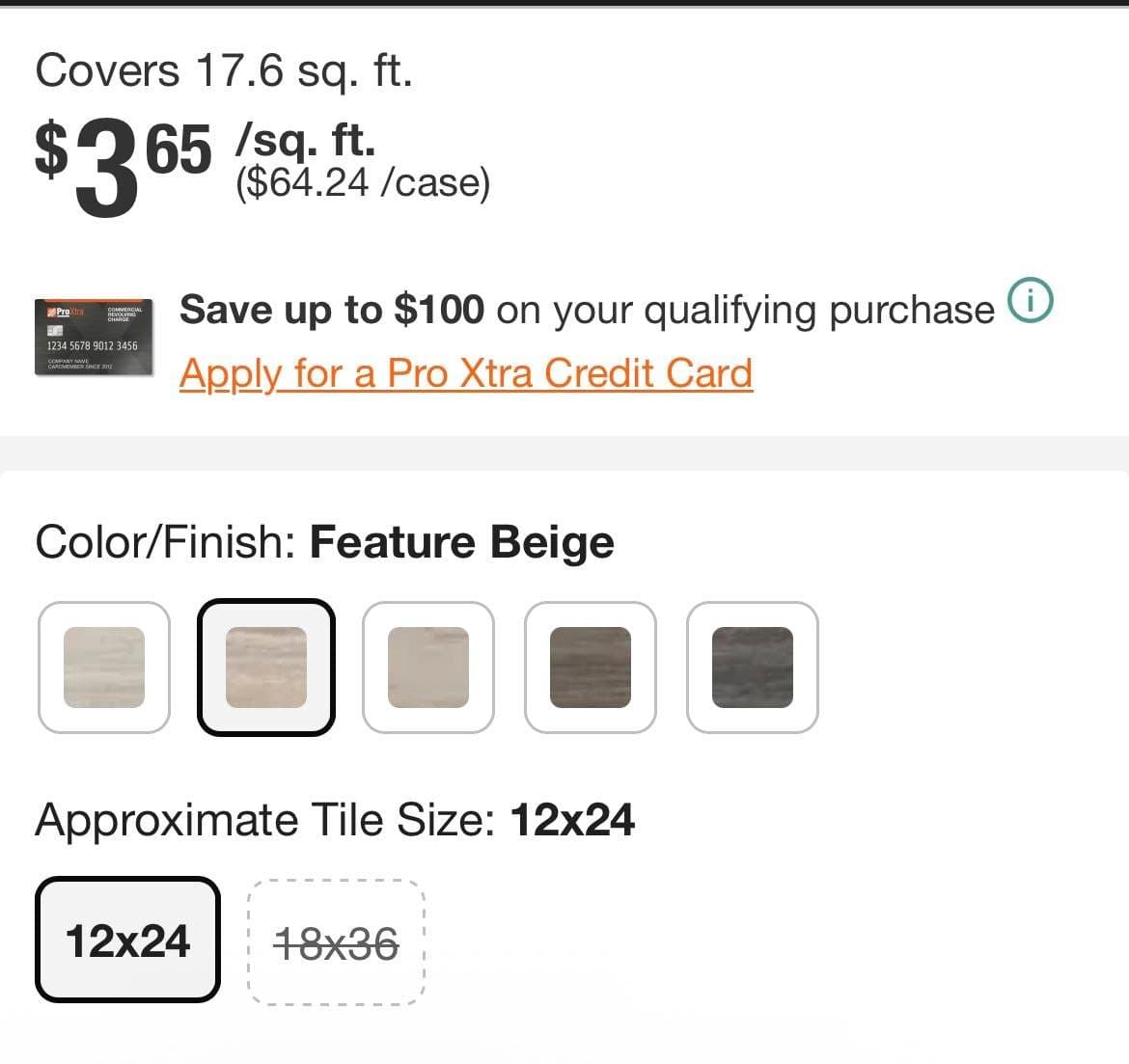 Articulo Feature Beige 12 in. x 24 in. Glazed Porcelain Floor Tile (17.6 sq. ft./case) 3