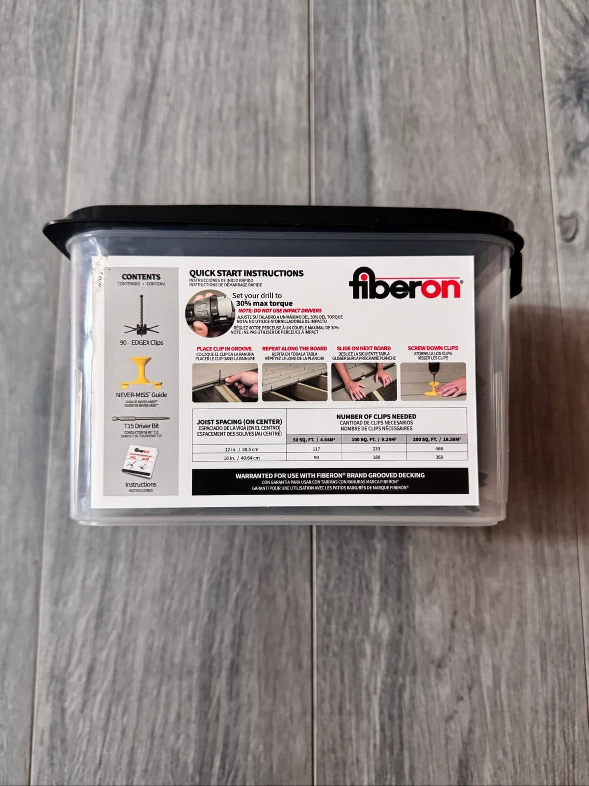 EDGEX HIDDEN CLIPS DECKING FASTENERS 2
