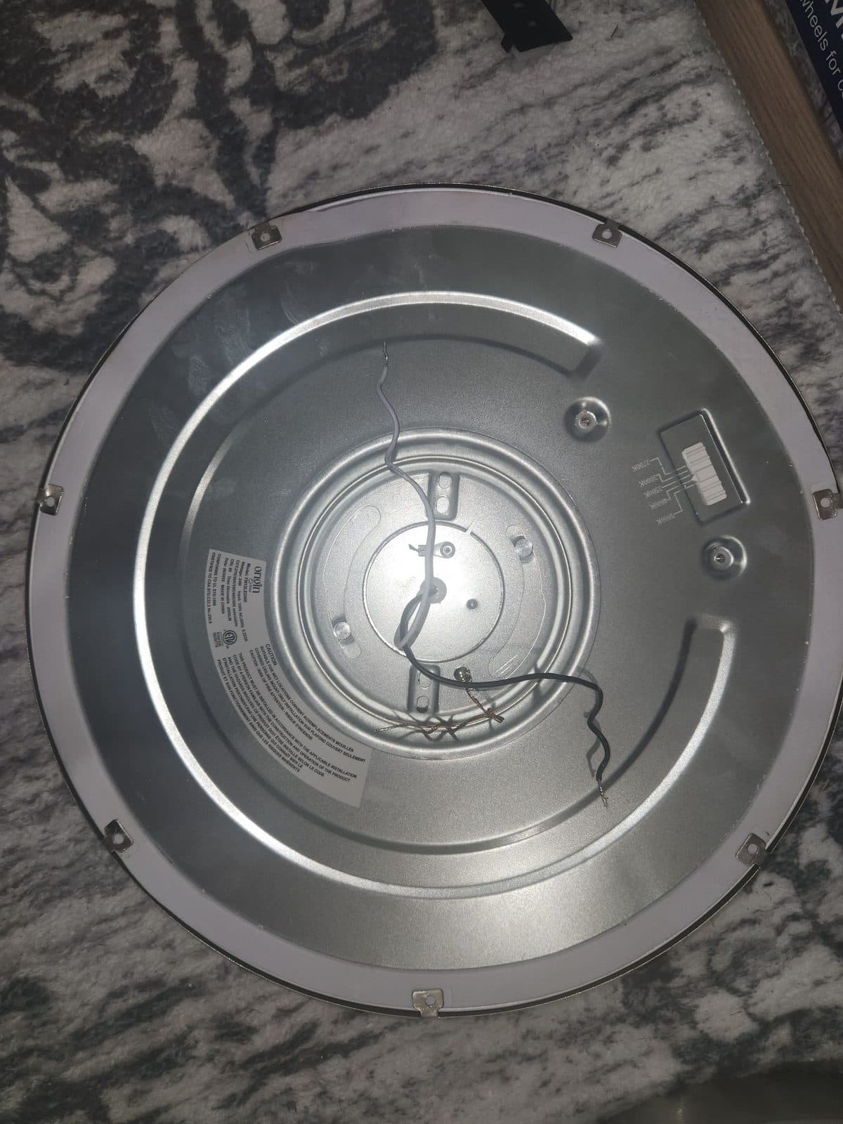 💡 FOR SALE: 4 BRAND-NEW MODERN 12 -INCH LED FLUSH-MOUNT CEILING LIGHTS (DISC) 4