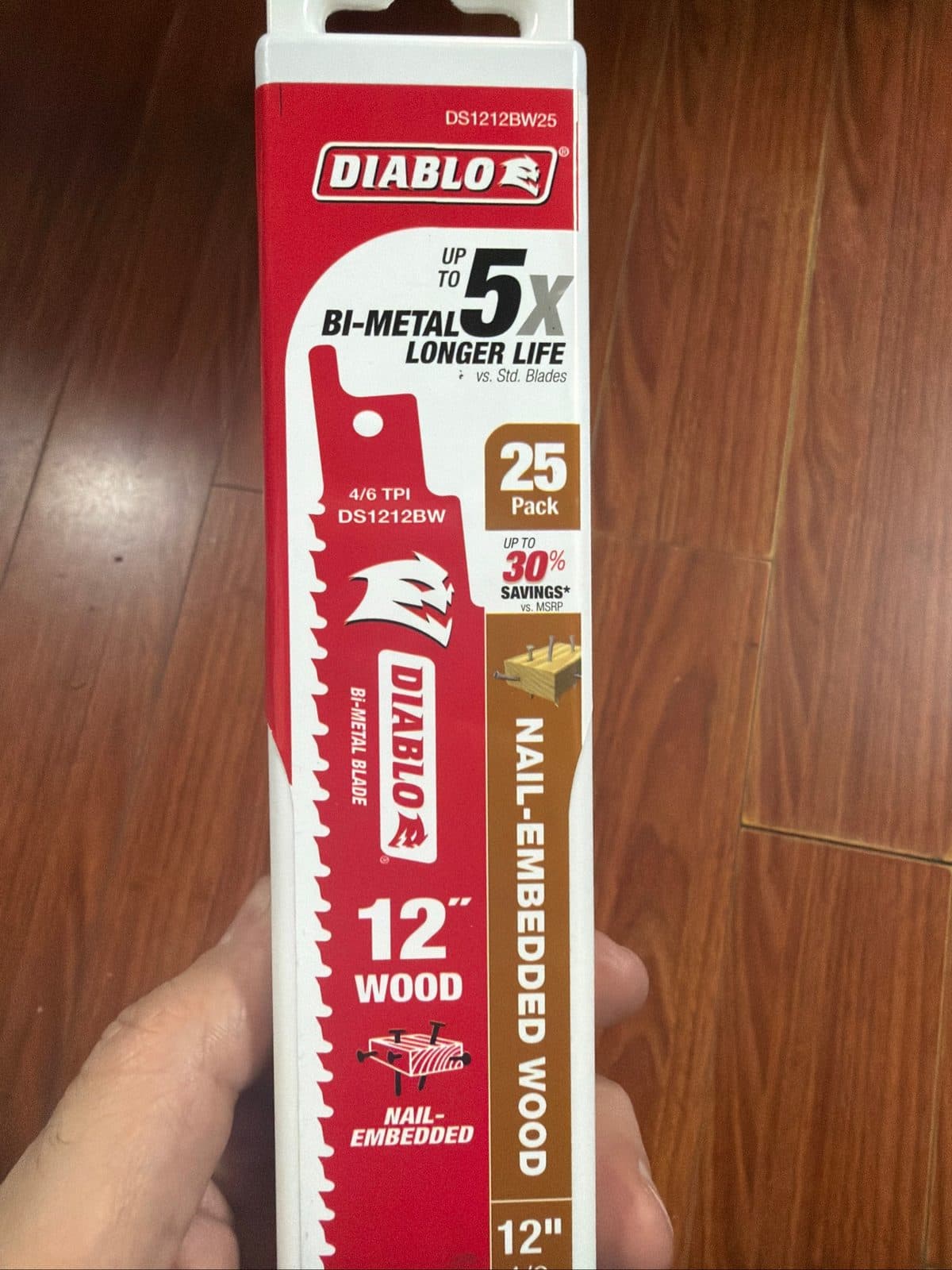 Diablo bi-metal blade sawzall 25 pack 2
