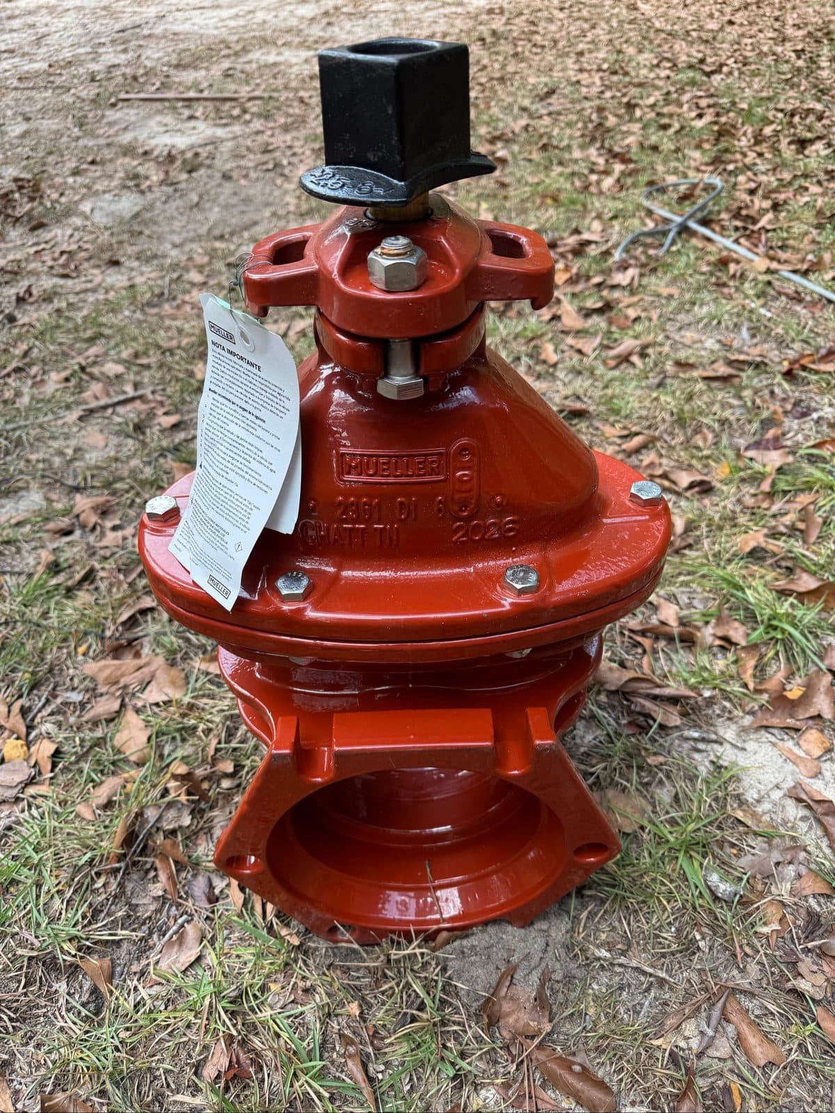 6”&8” mueller gate valves mj x mj 4