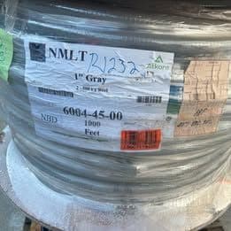 1" Gray Conduit 2-500ft Reel