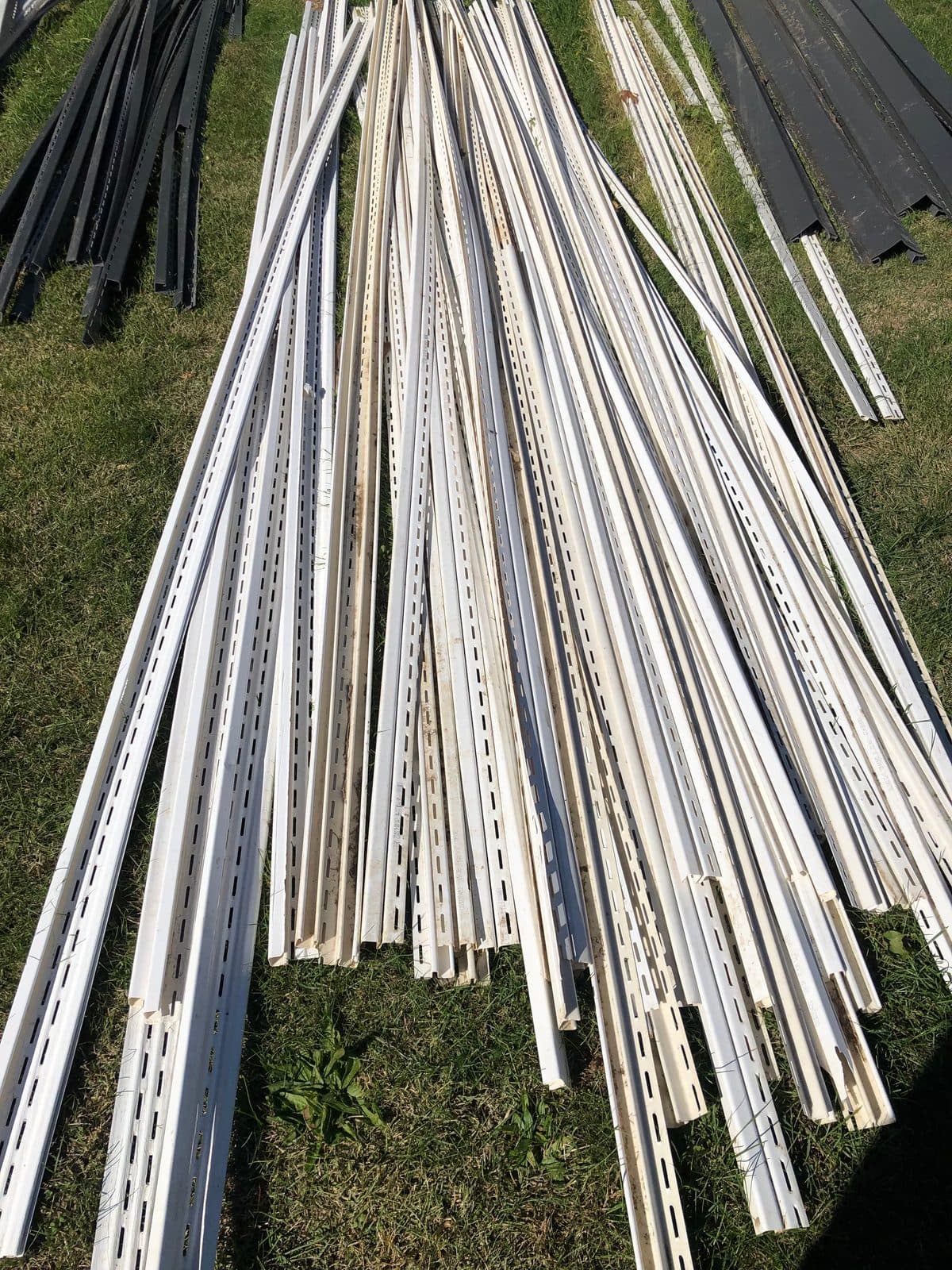 Siding f- channels