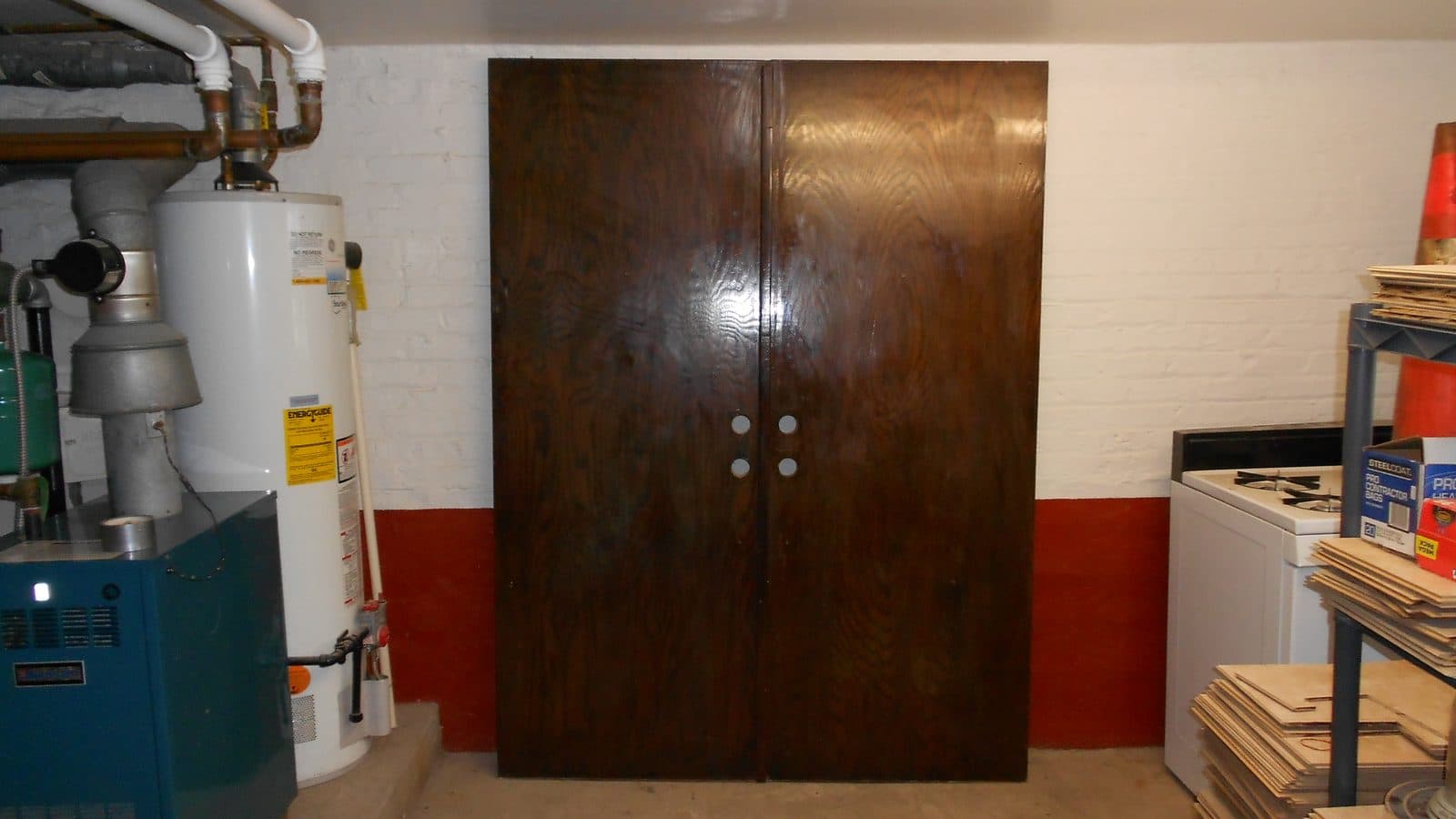 Exterior Solid Core Slab White Oak Doors. $175 Each