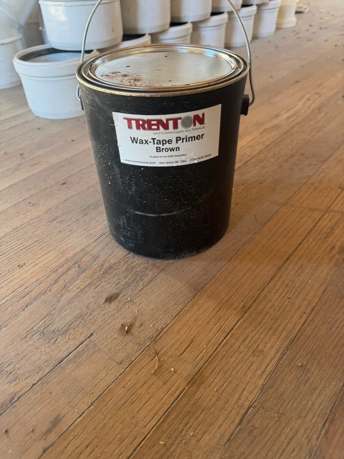 Trenton wax tape primer brown