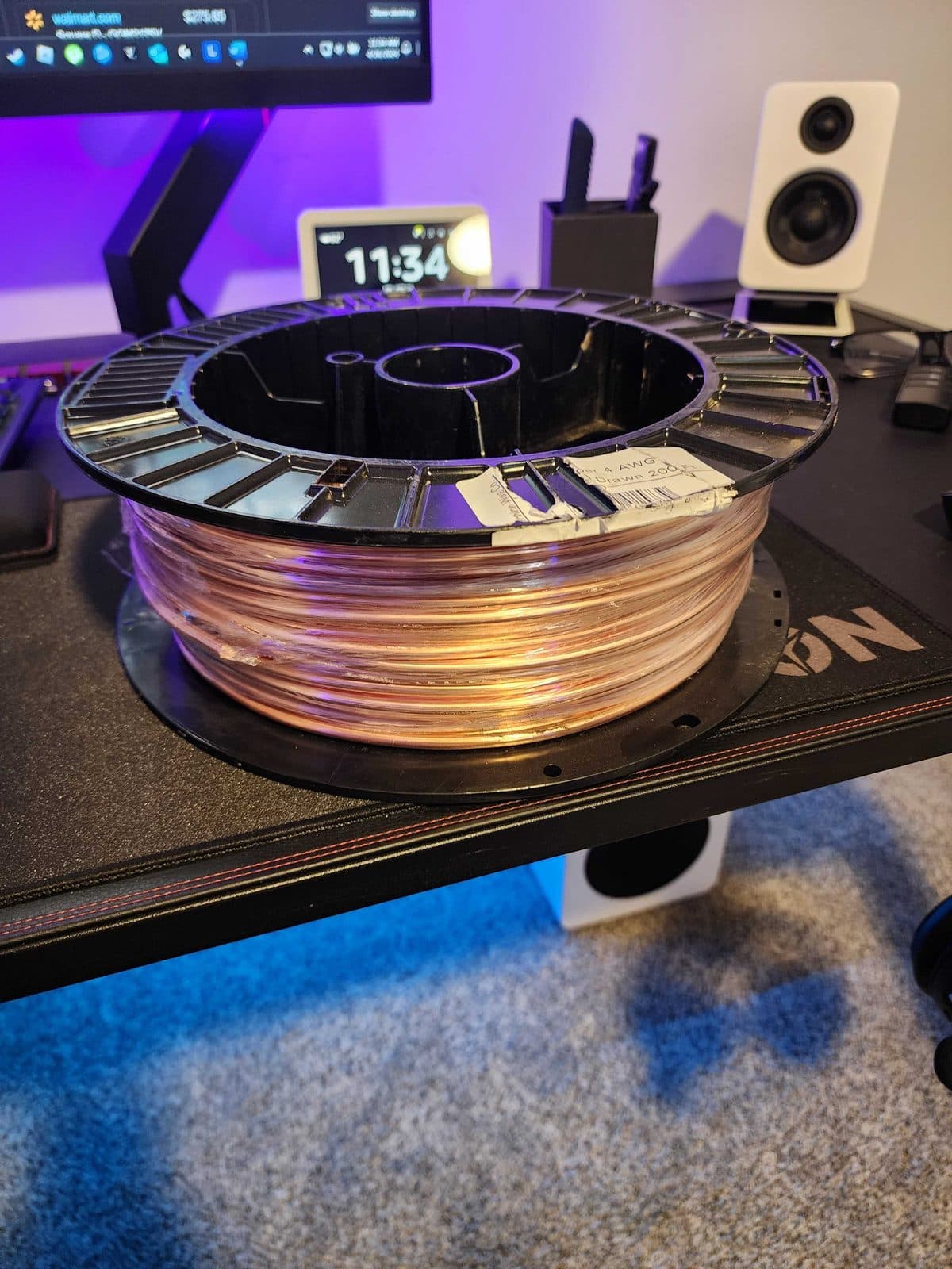 #4 AWG Bare Copper 200ft