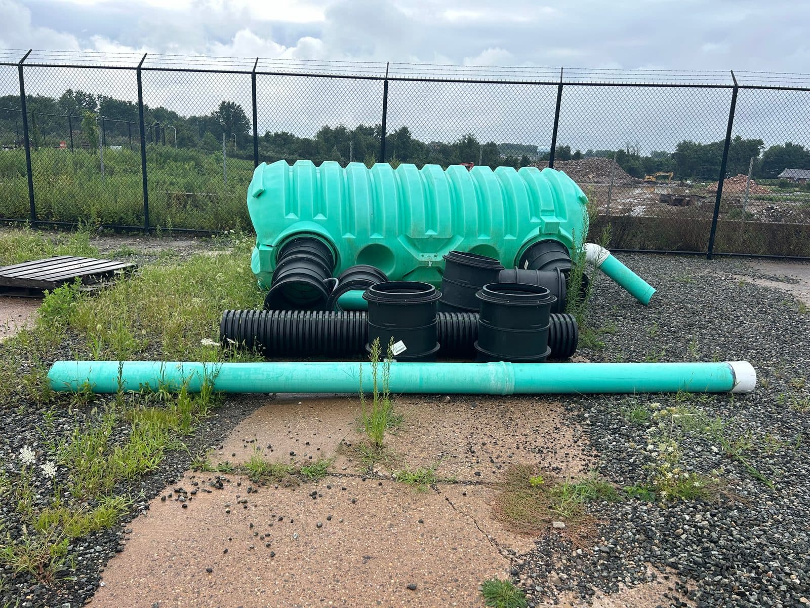 Temp Septic System
