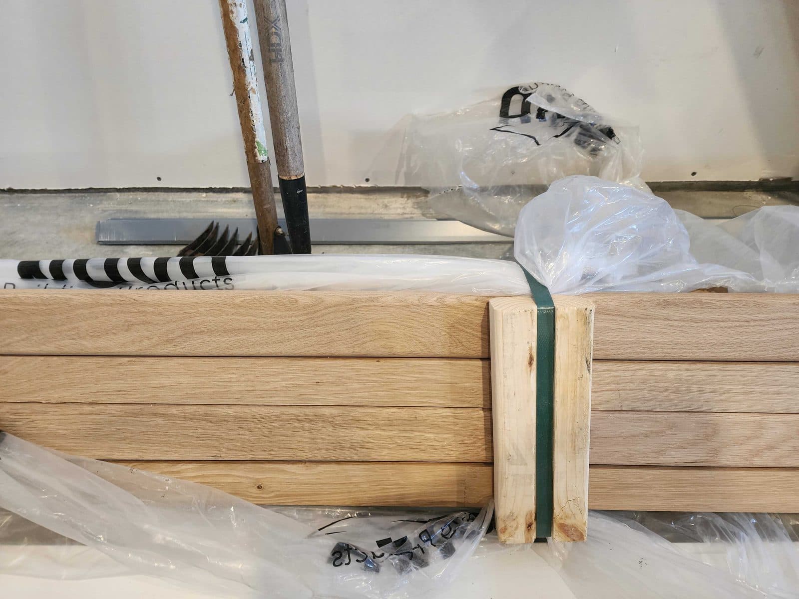 White Oak Handrails (10 ft)