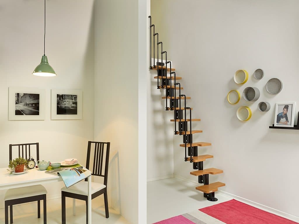 Indoor staircase/wood