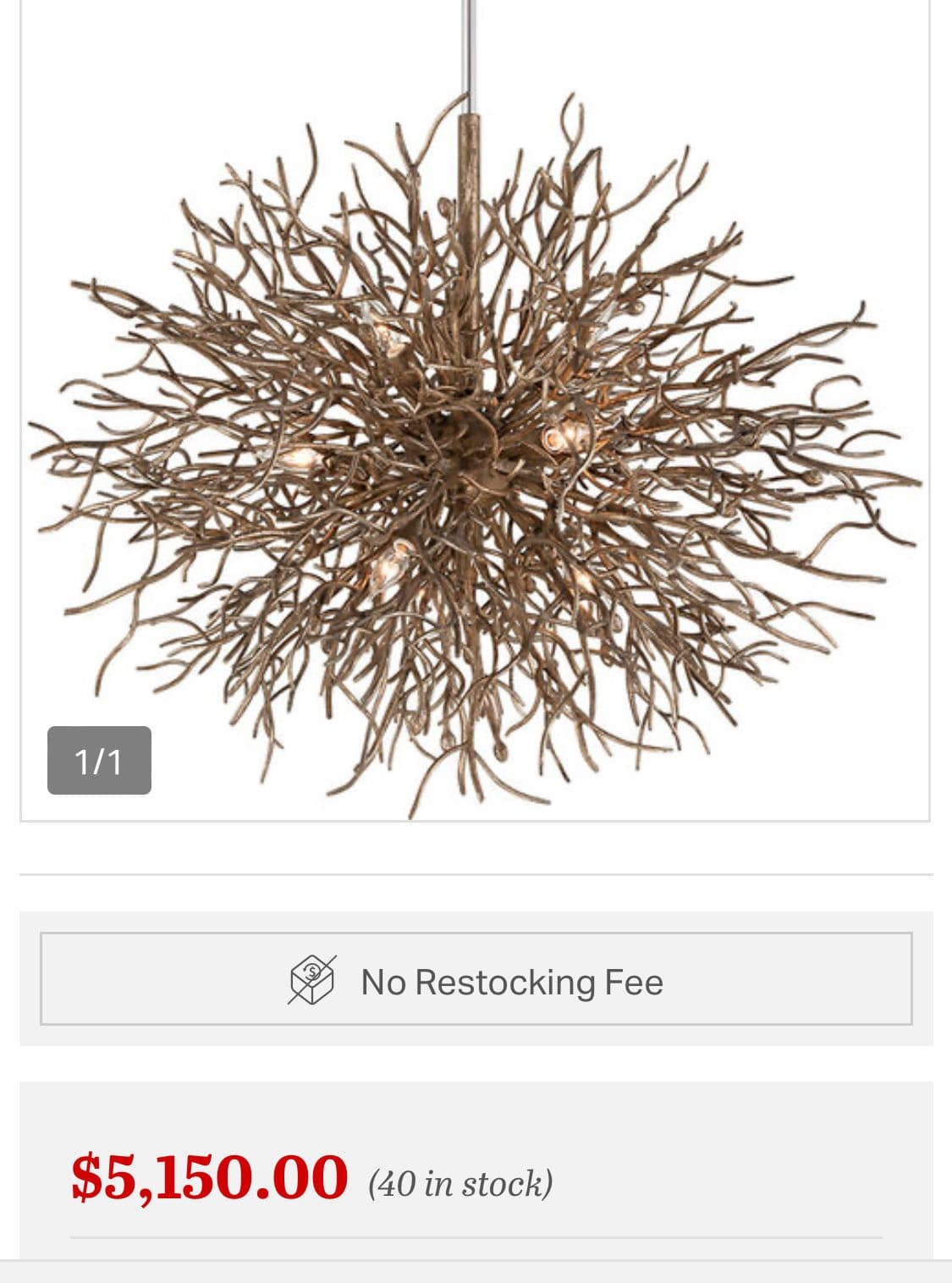 Beautiful Modern Pendant Chandelier