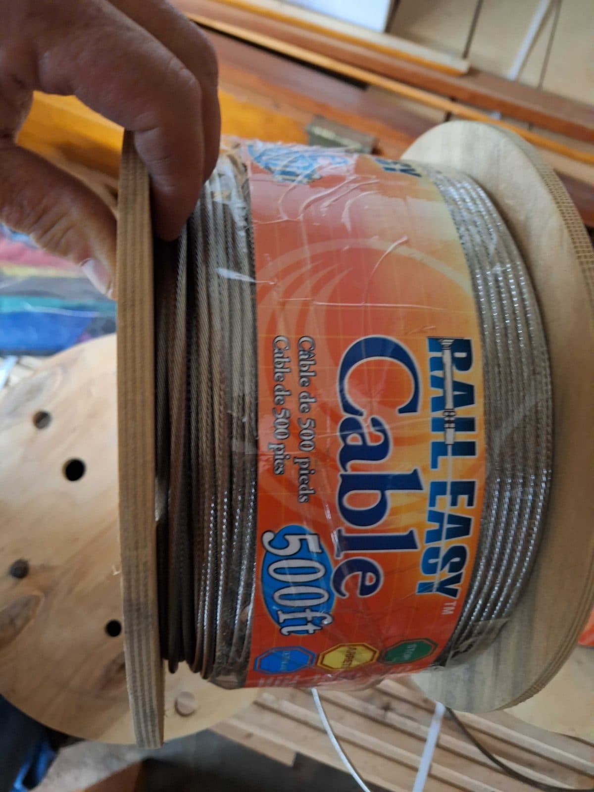 1500 ft Rail easy cable
