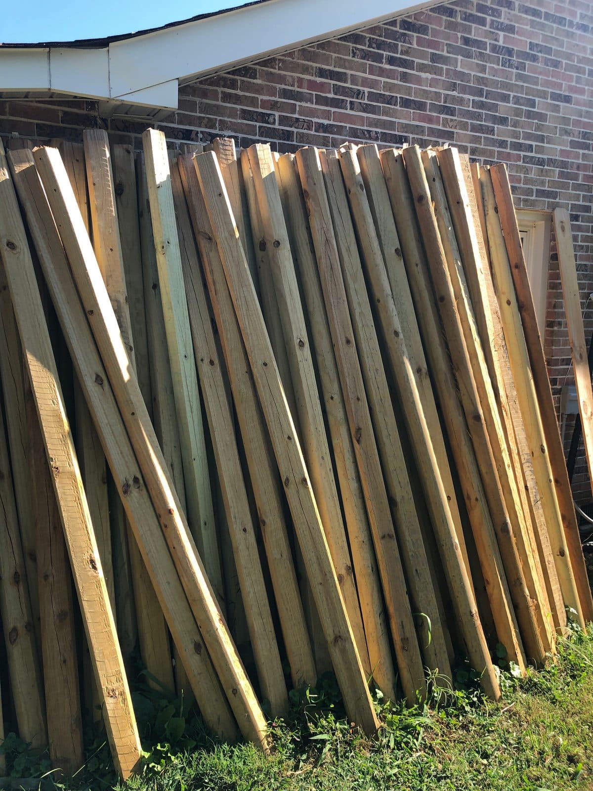 Fence post over 100ft