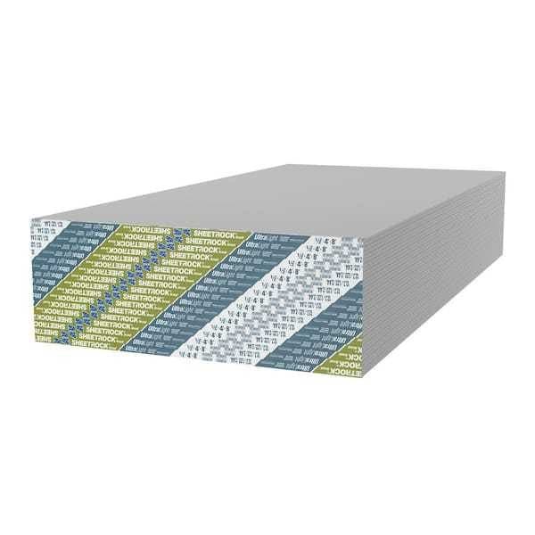 Ultralight sheetrock (drywall ) 1/2 4 by 8