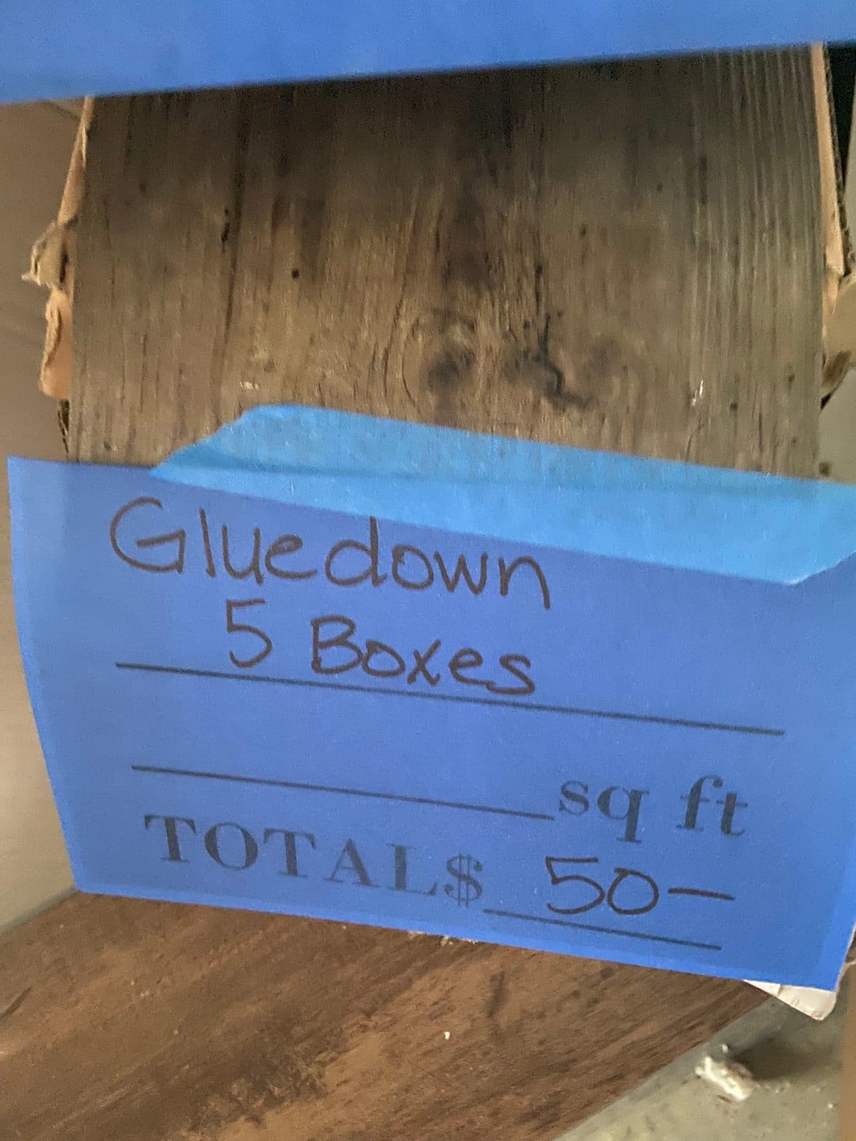 Wood-look Glue-down Laminate