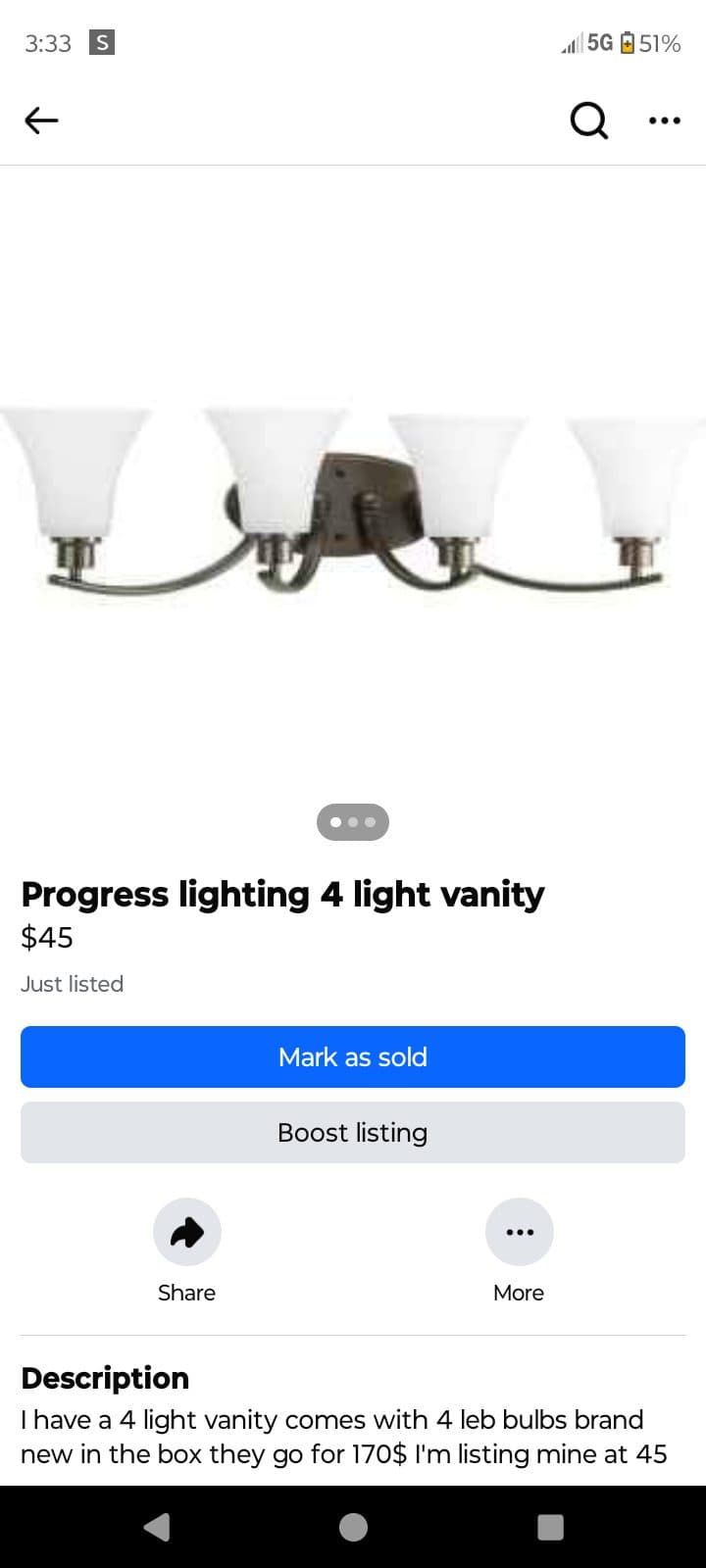 4 light vanity by progress lighting