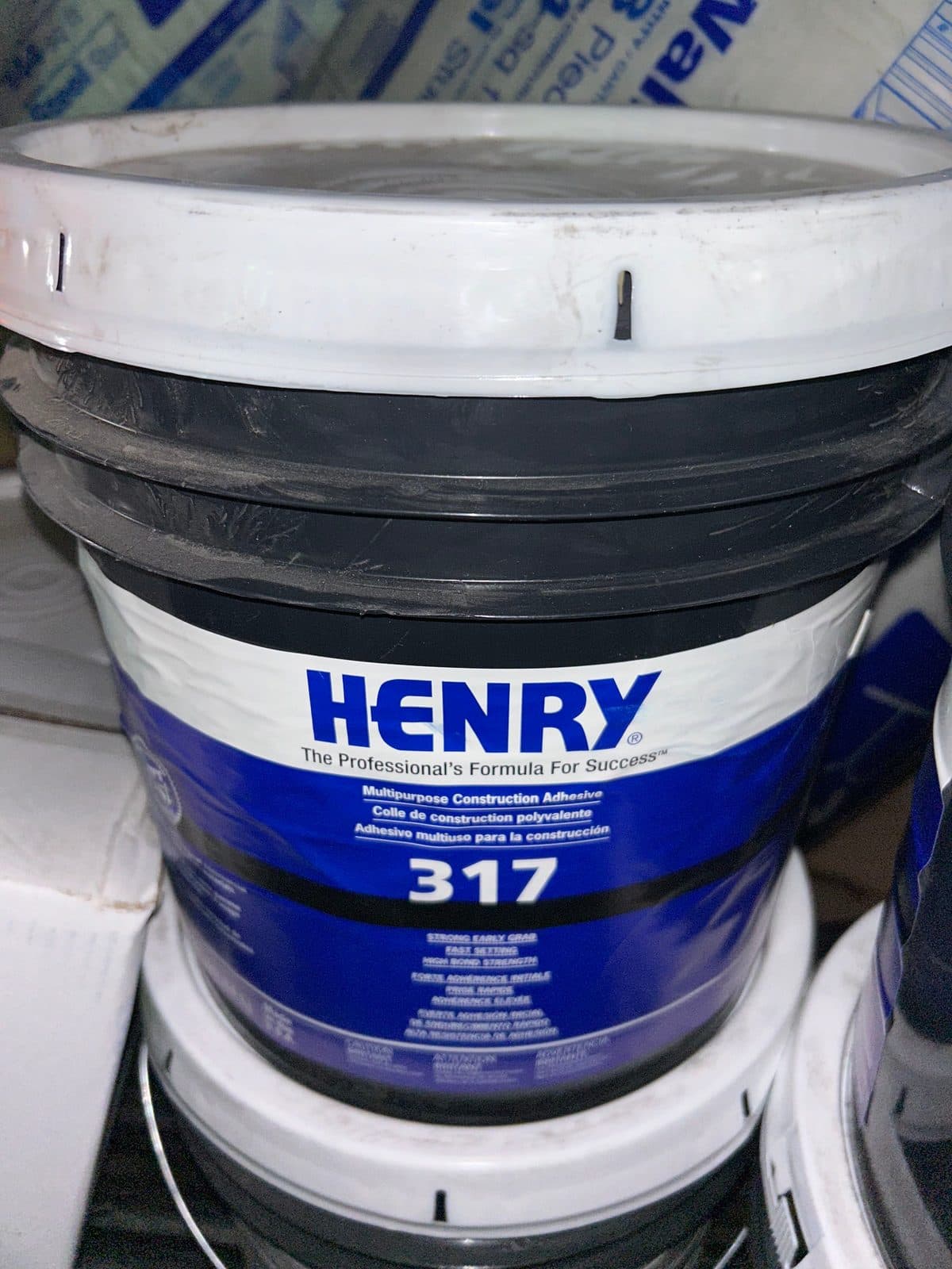 Henry 317 multipurpose construction adhesive