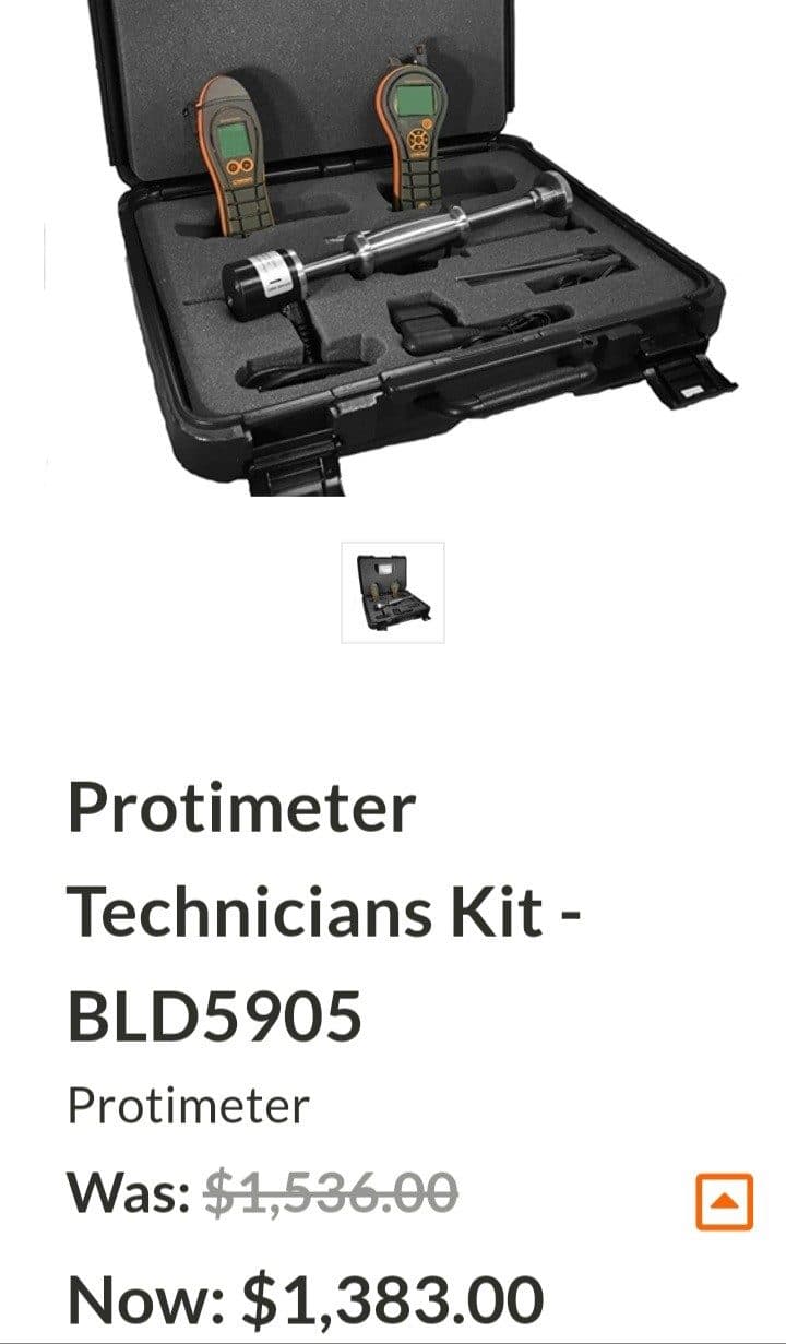 Protimeter Moisture Meter Technician's Kit