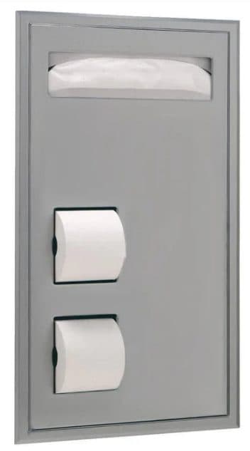 Commercial Seat Cover Dispenser/Toilet Paper Dispenser Partition