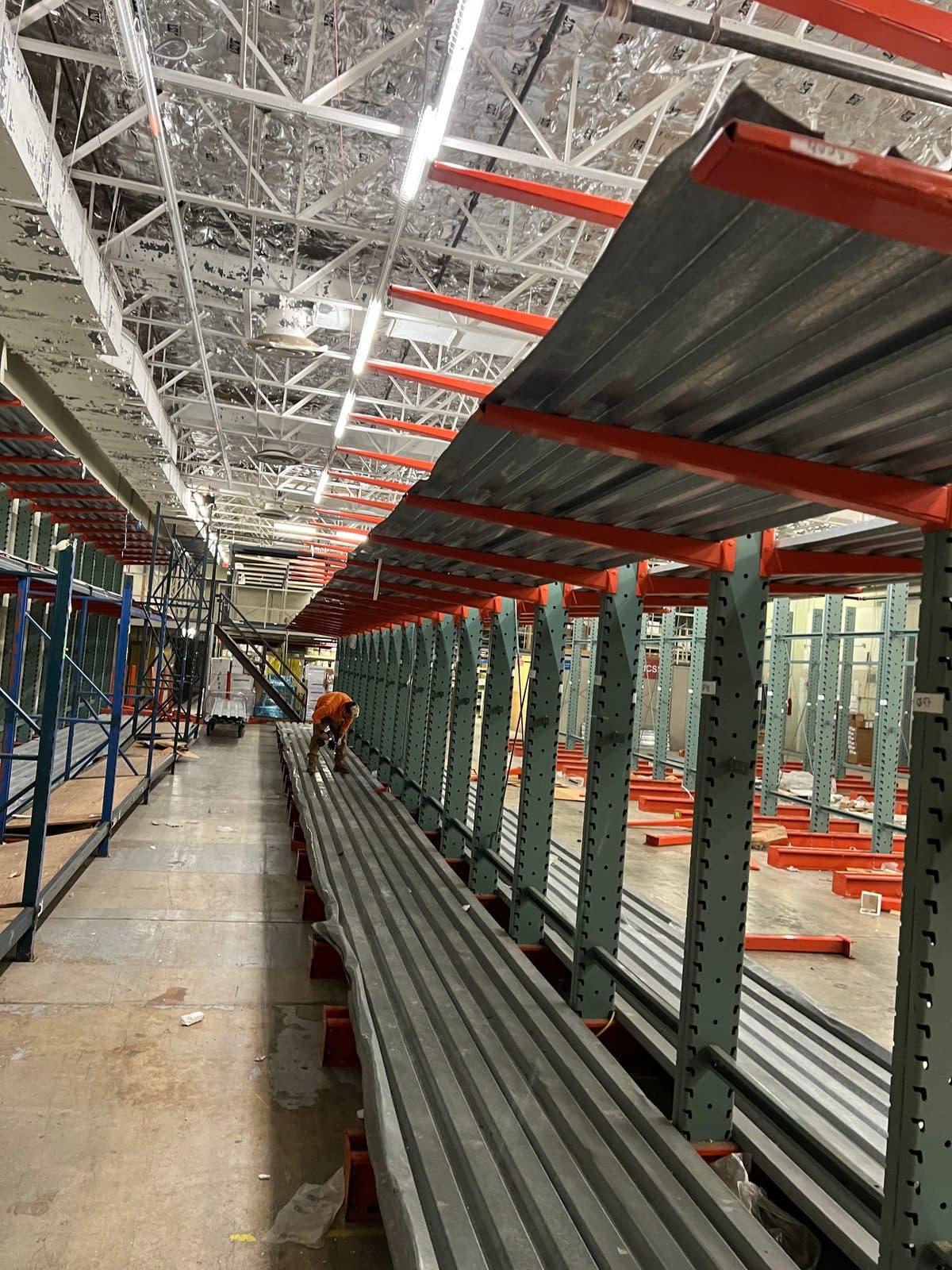 Industrial Warehouse Shelves