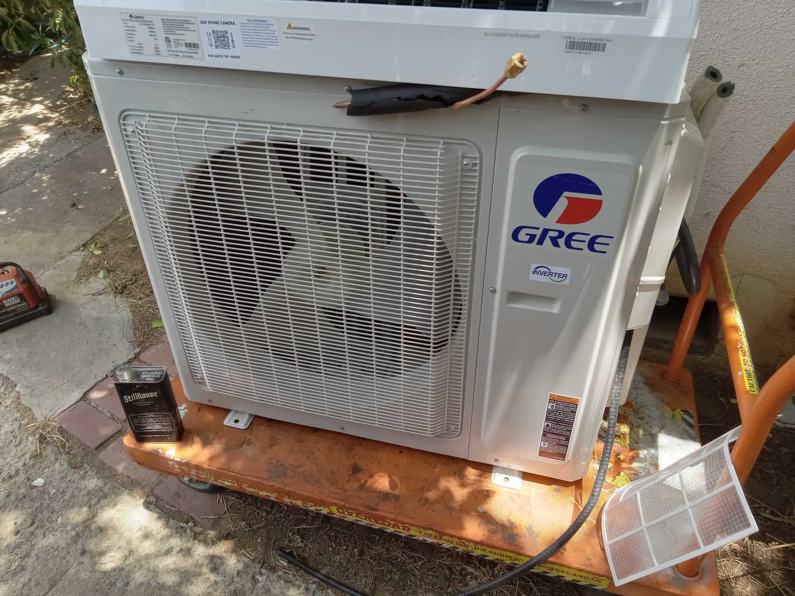 Gree a/c unit cooling and heating