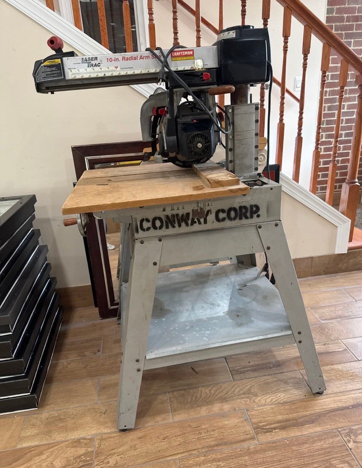 Laser Trac Radial Arm Saw